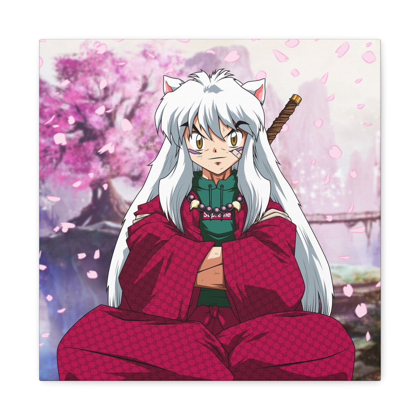 The Dog Demon Canvas
