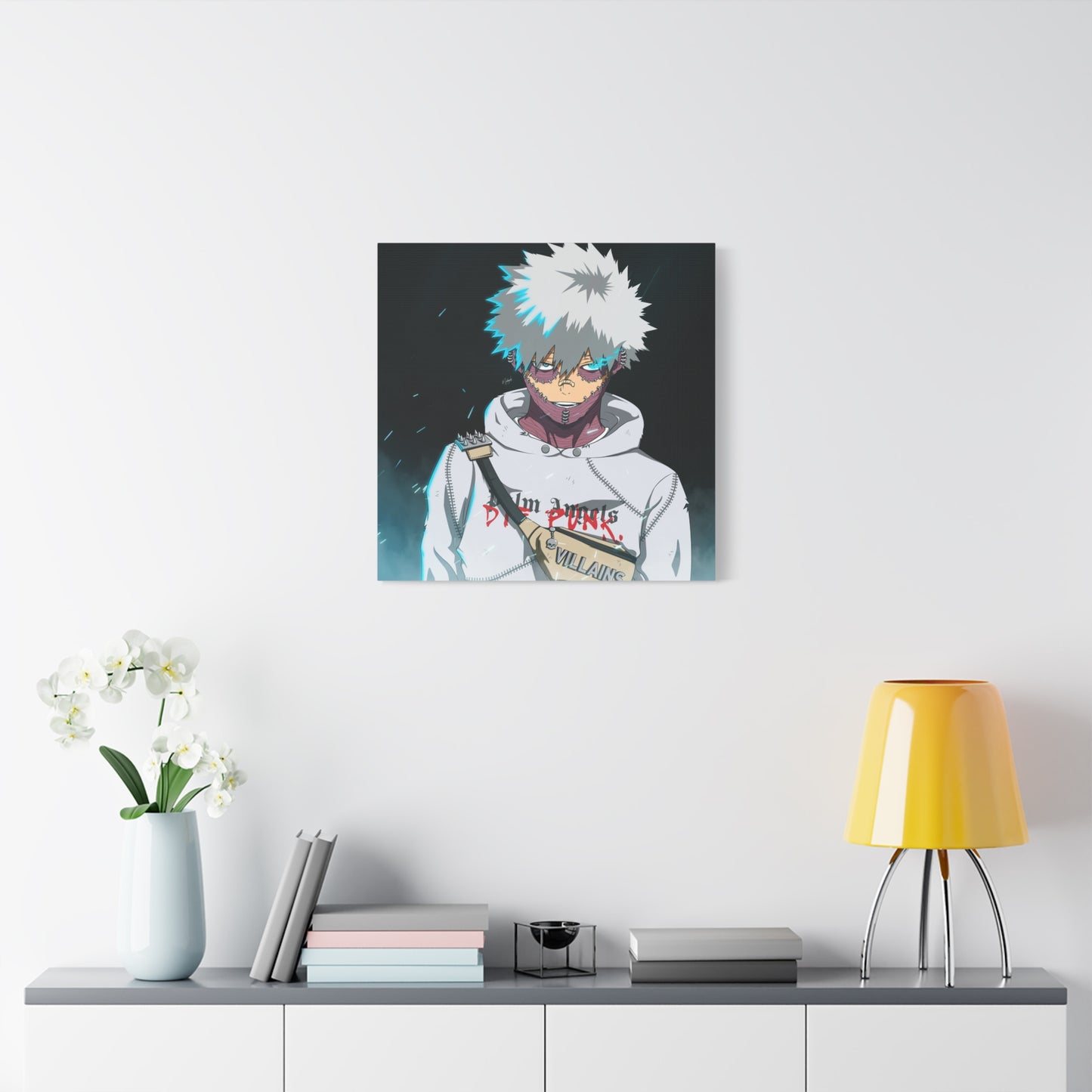 The White Dusk Canvas