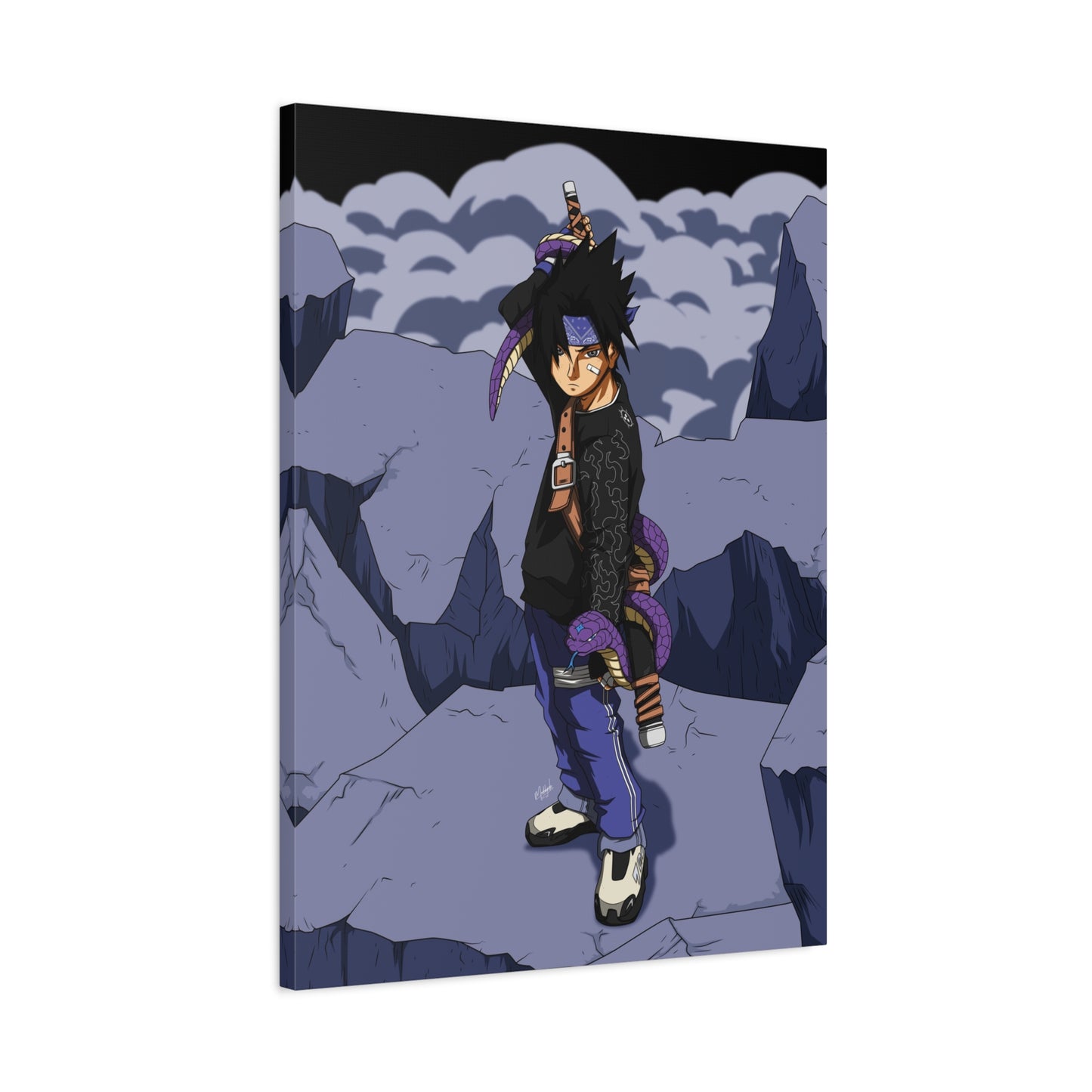The Silent Storm Canvas