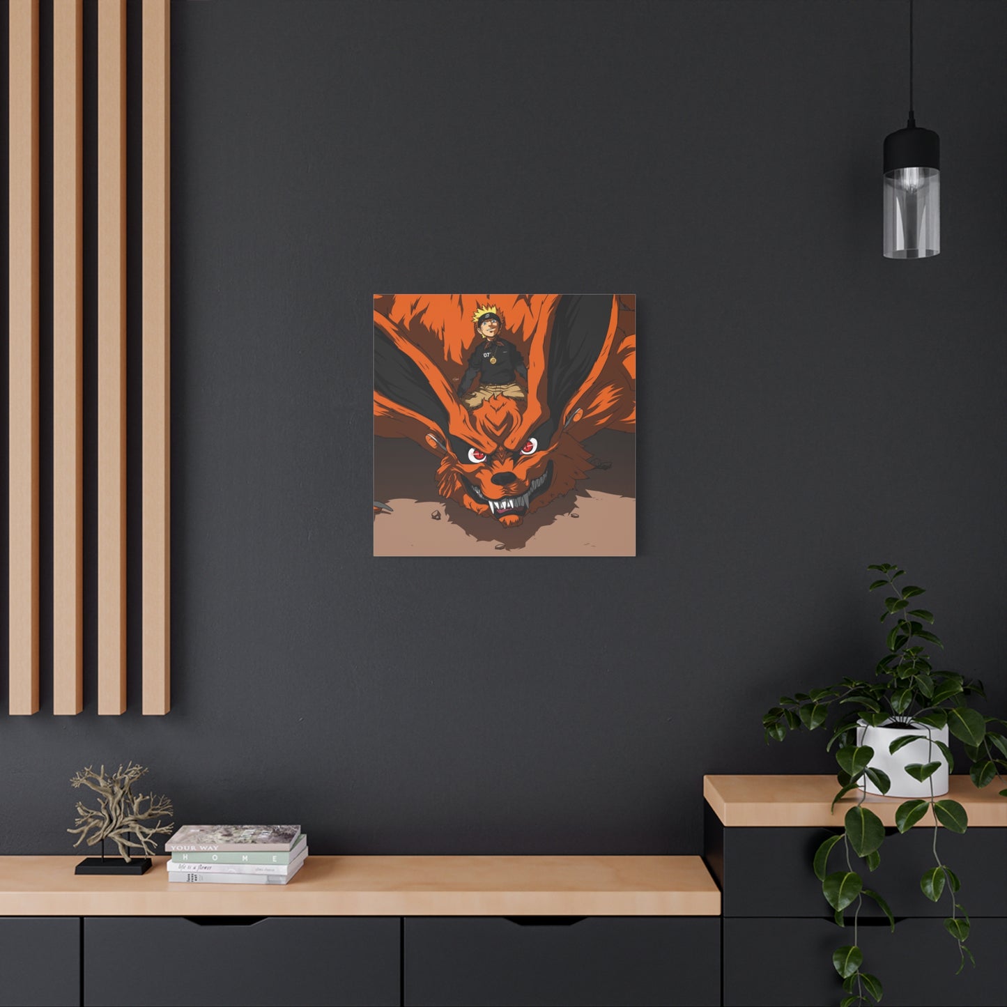 The Ninja and Fox Canvas