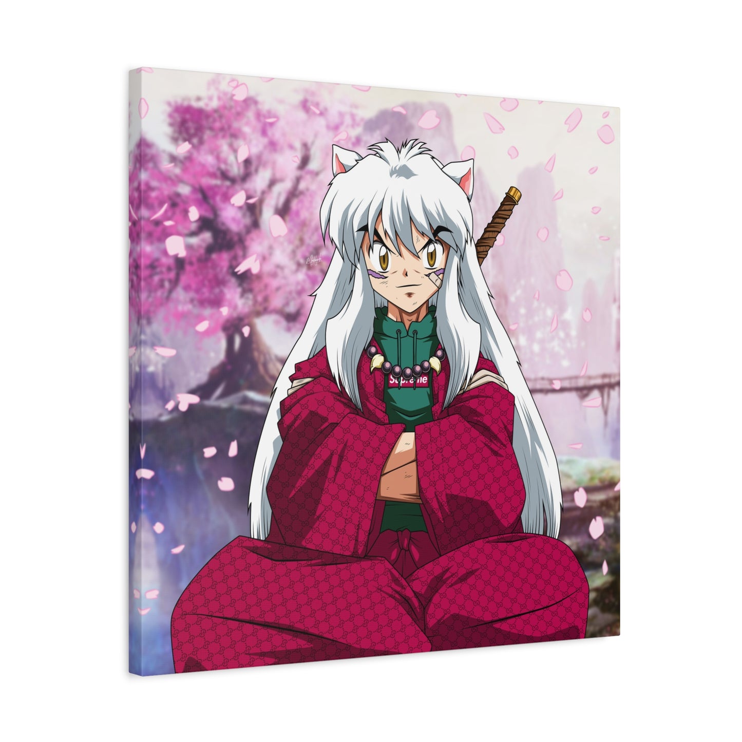 The Dog Demon Canvas