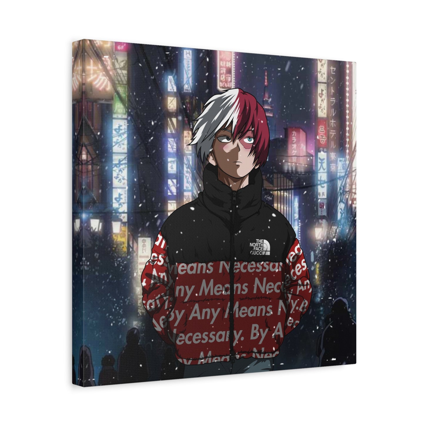 The Snowflame Kid Canvas