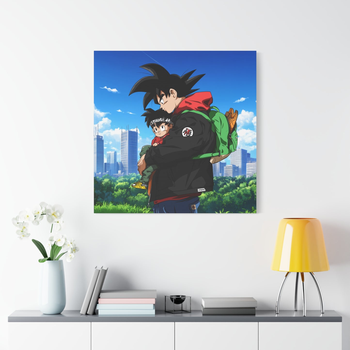 Father and Son Canvas