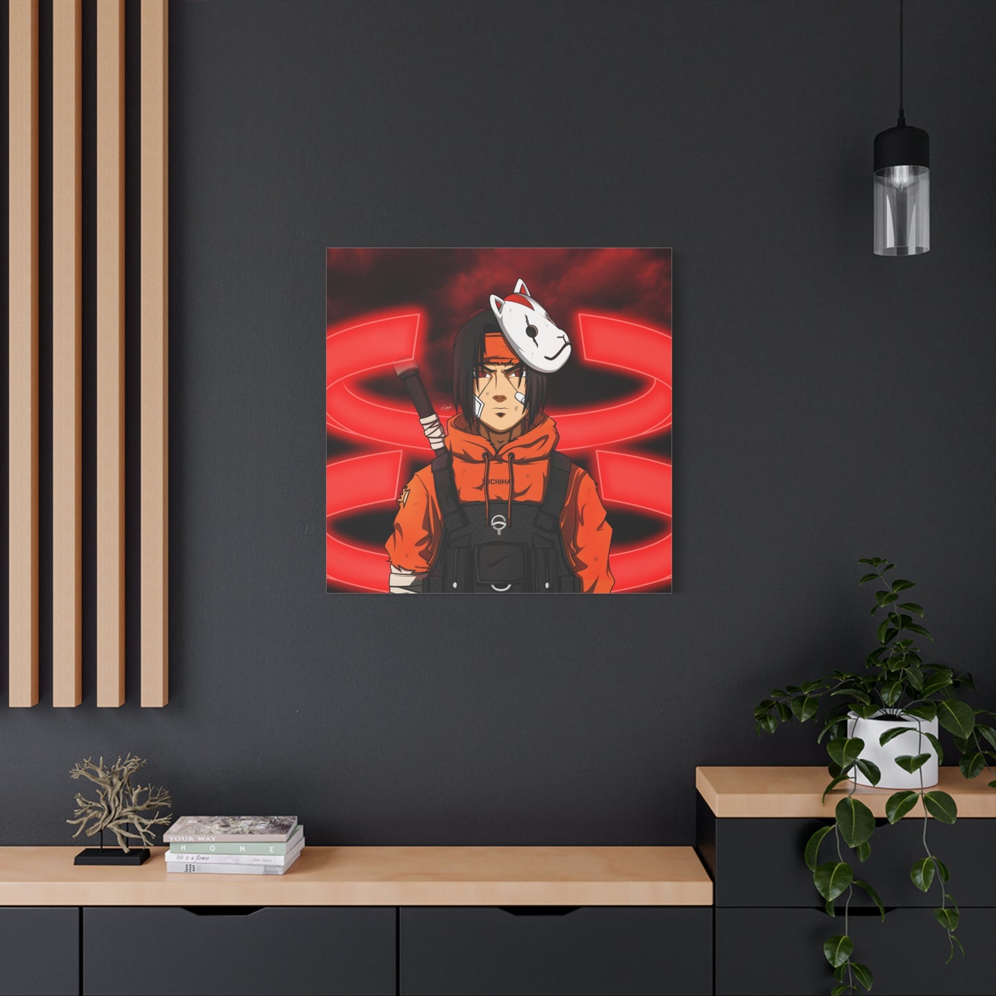 Silent Crow Canvas