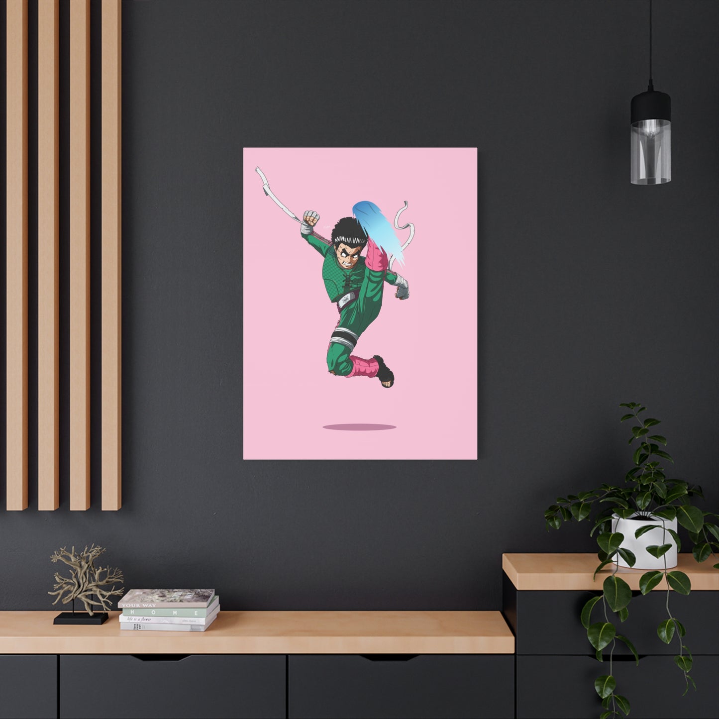 Green Hurricane Canvas