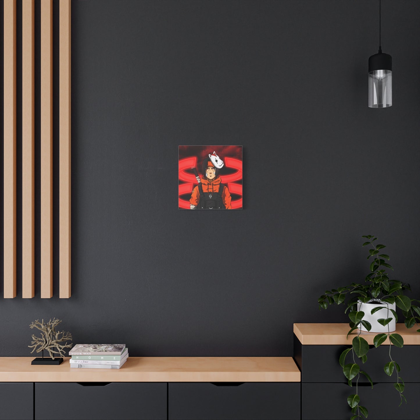 Silent Crow Canvas