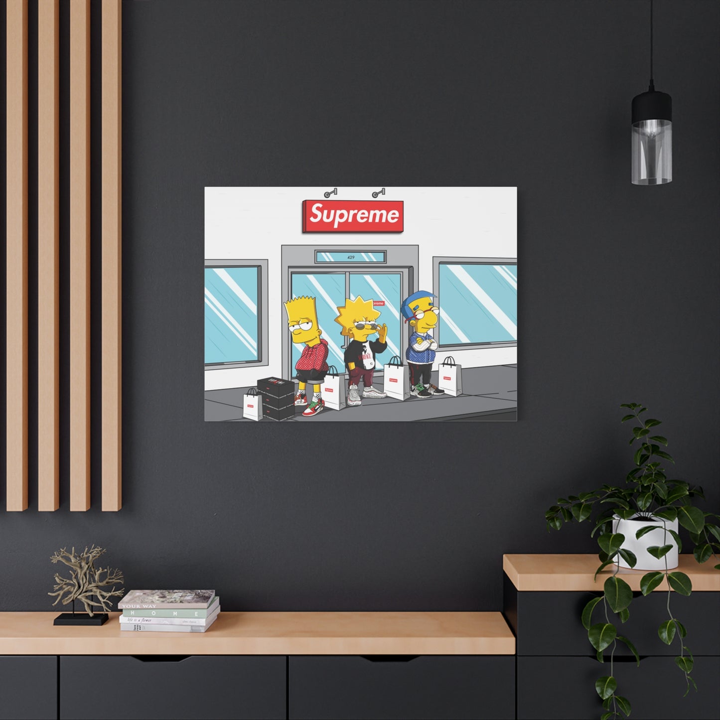 Springfield Streets Canvas