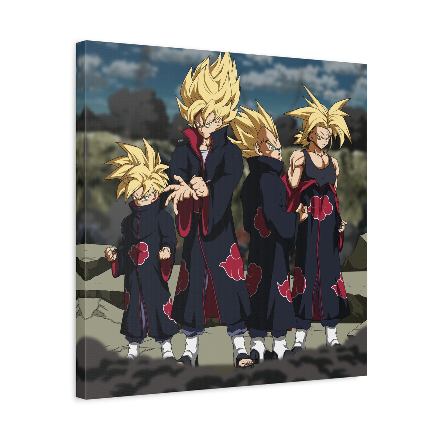 Team Earth (Power Up) Canvas