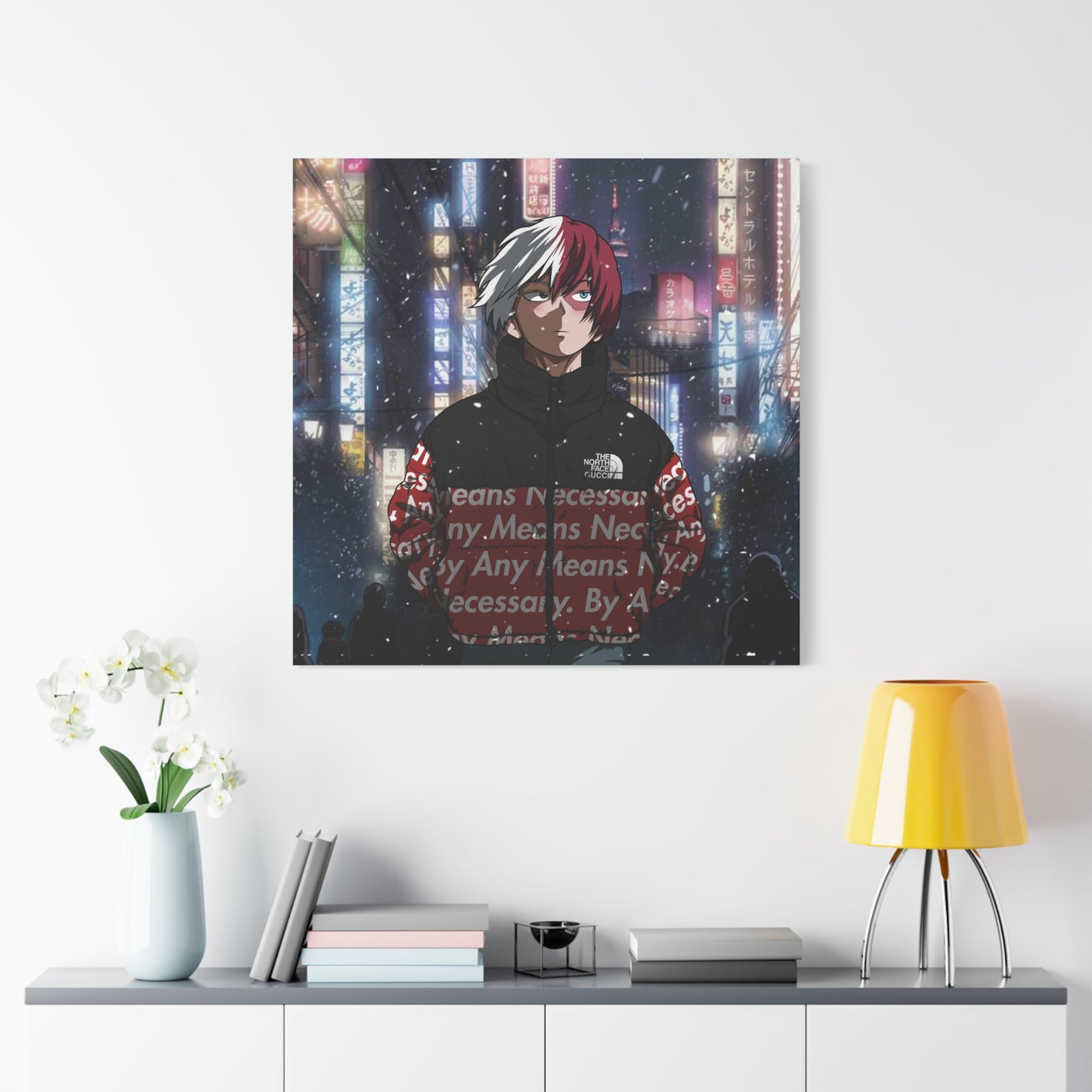 The Snowflame Kid Canvas