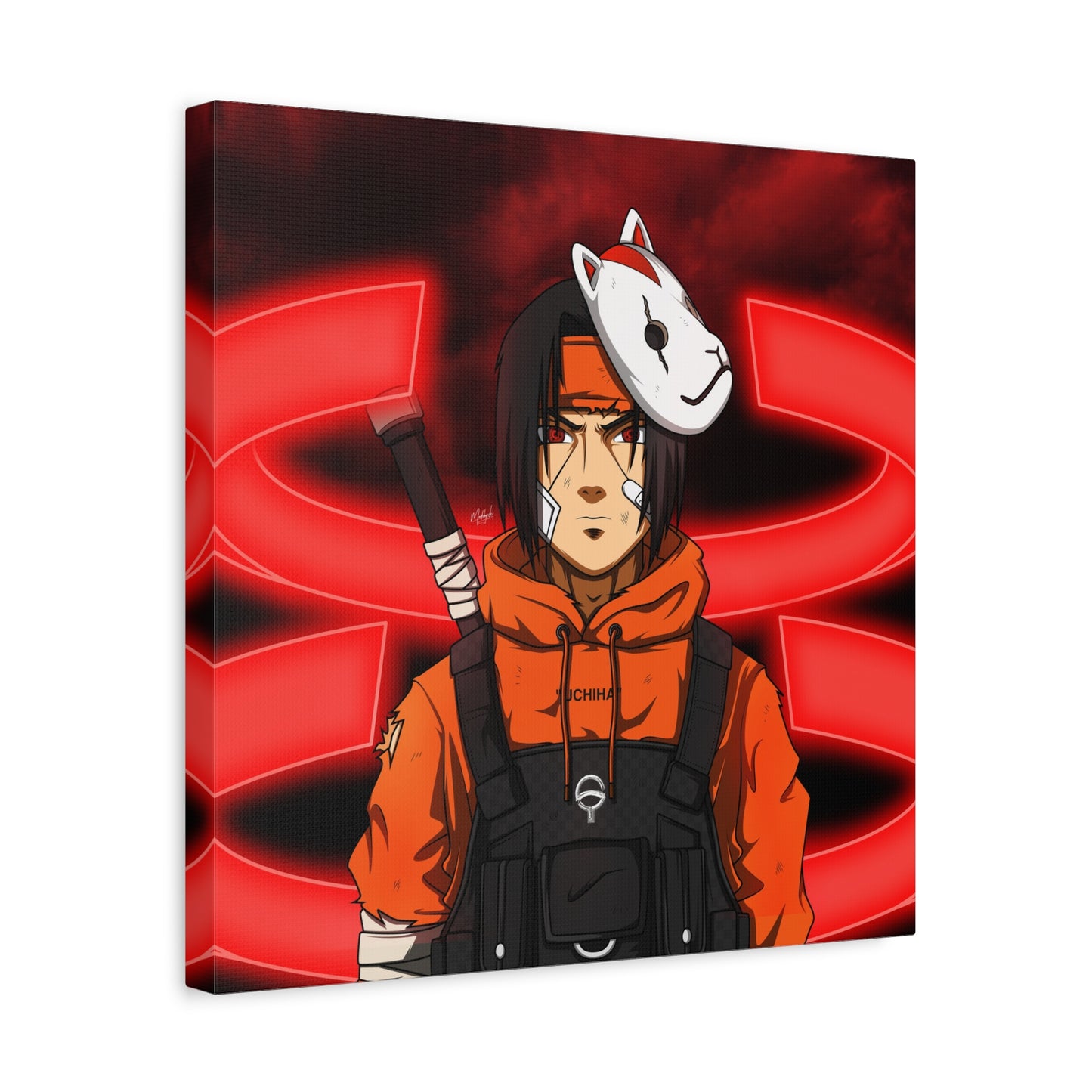 Silent Crow Canvas