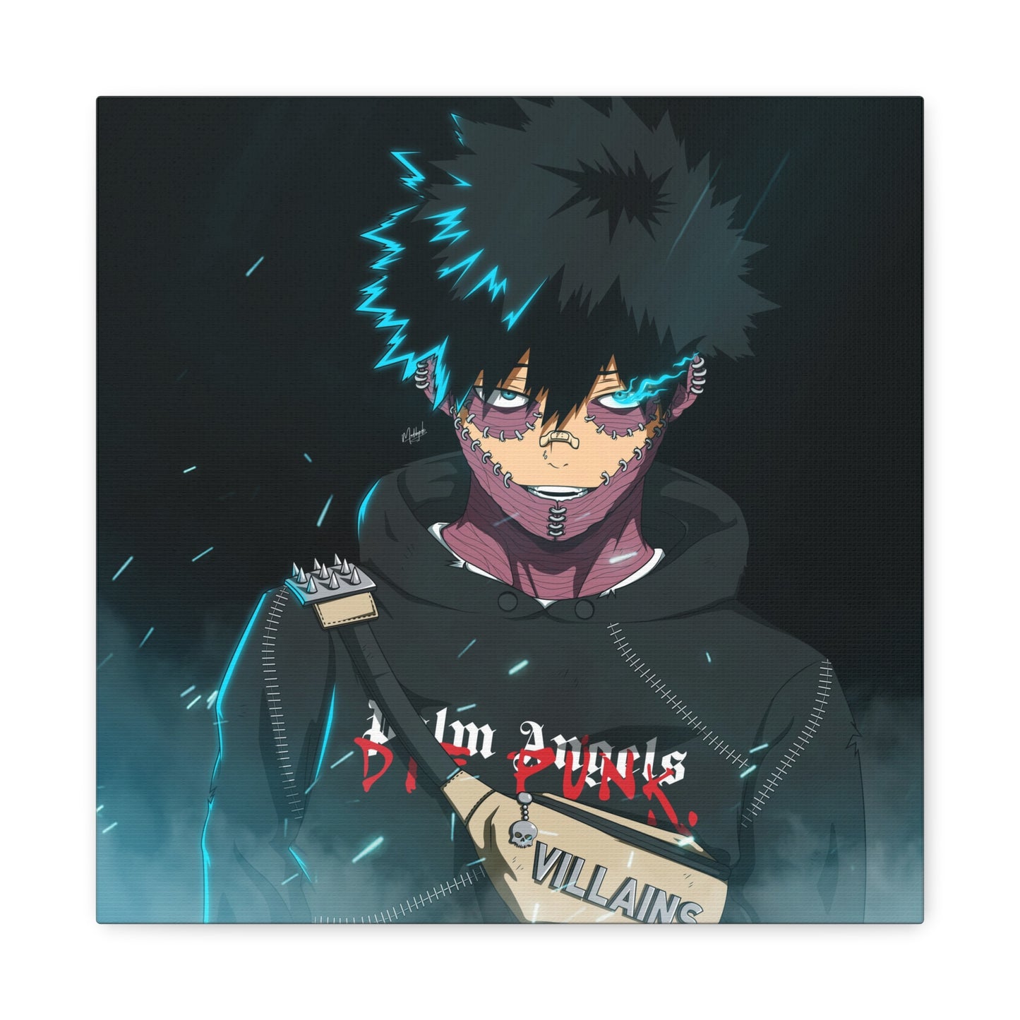 The Blue Flame Canvas