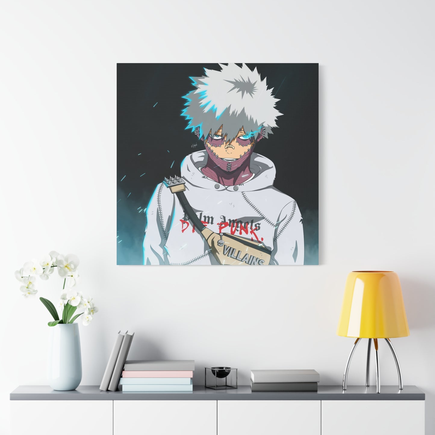 The White Dusk Canvas
