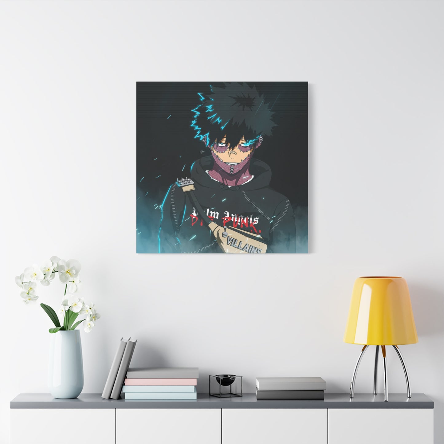 The Blue Flame Canvas