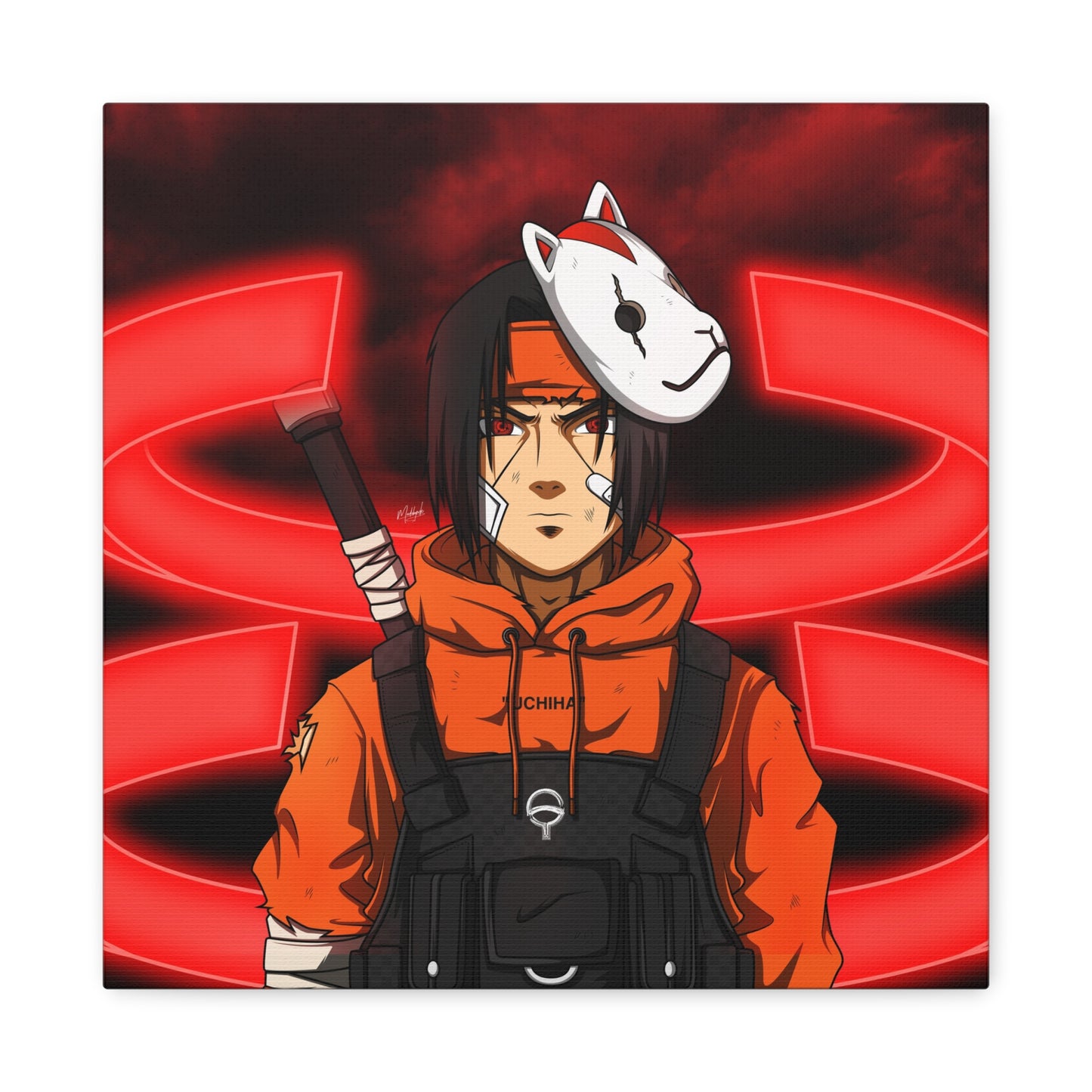 Silent Crow Canvas