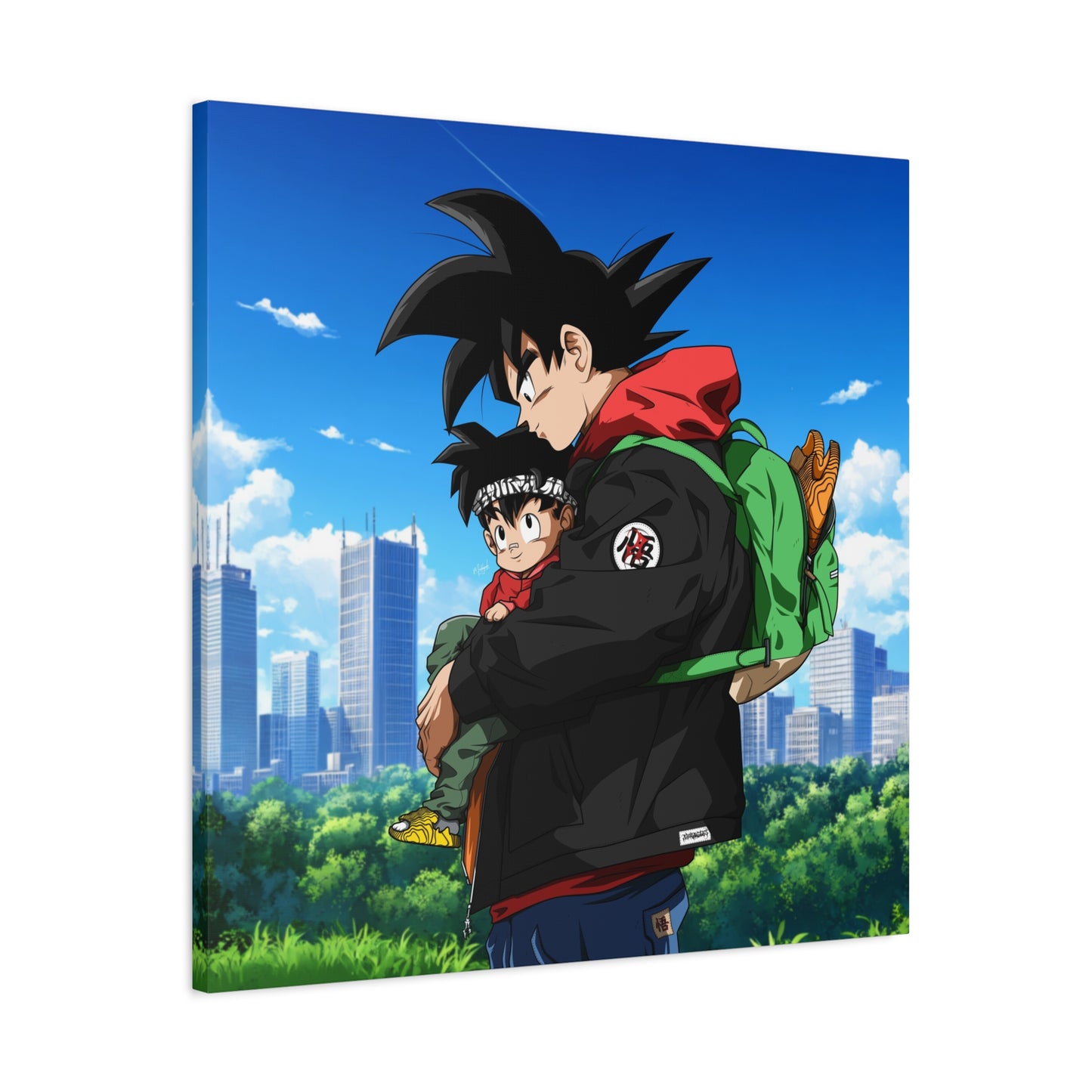 Father and Son Canvas