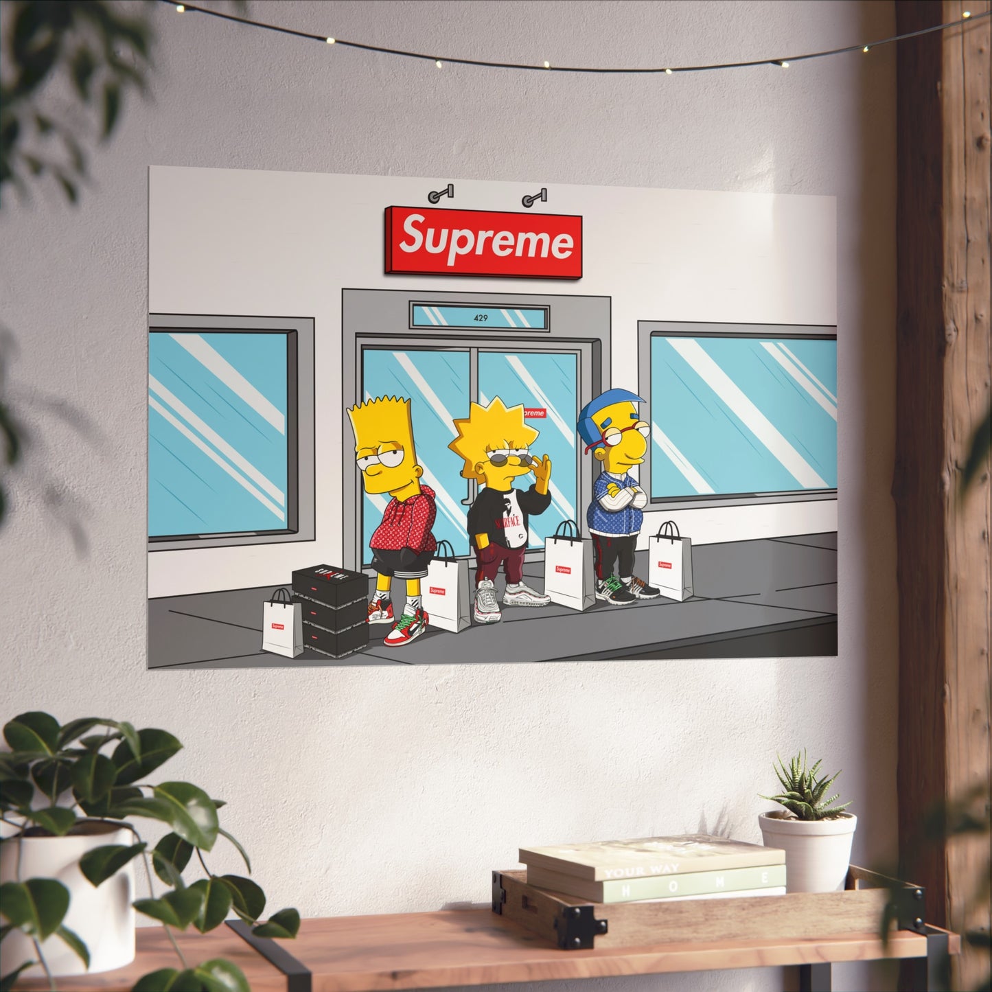 Springfield Streets Poster