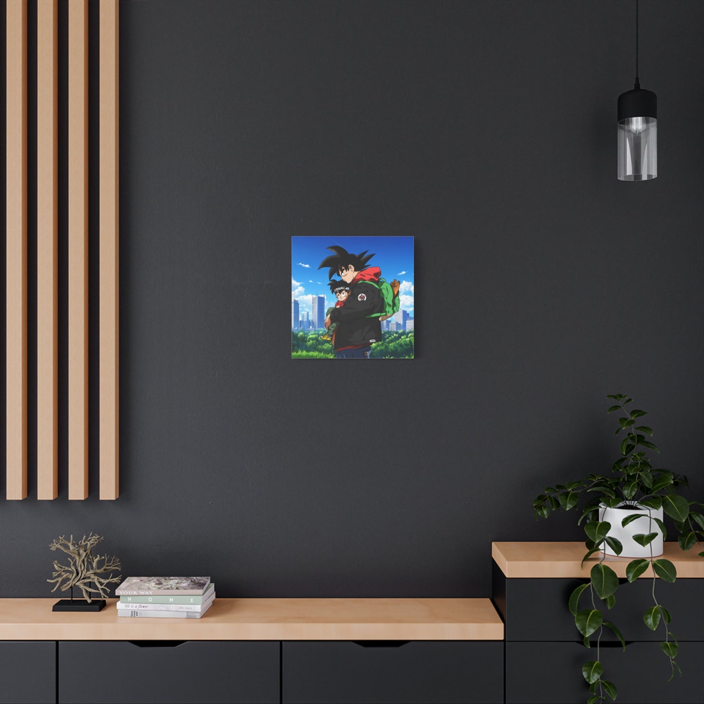 Father and Son Canvas