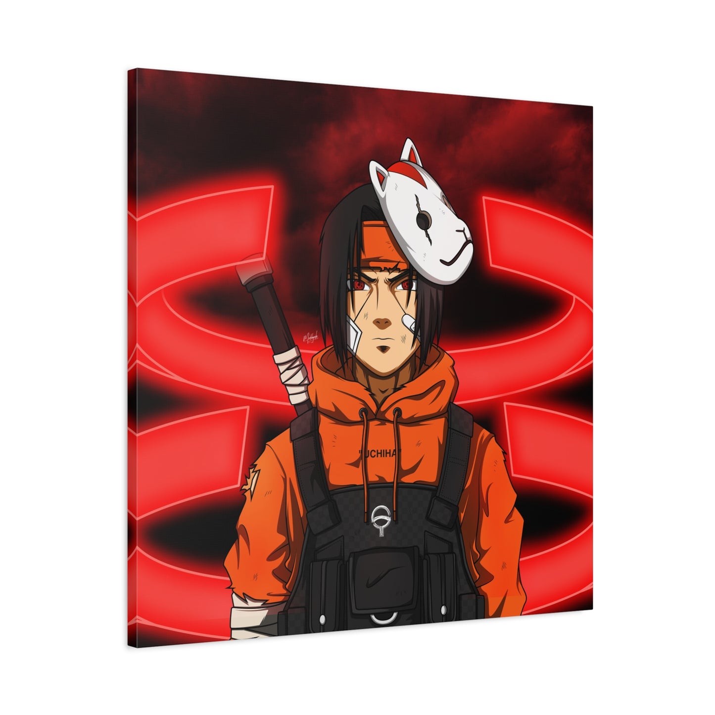 Silent Crow Canvas