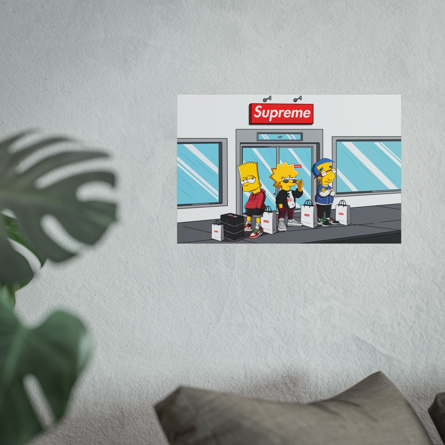 Springfield Streets Poster