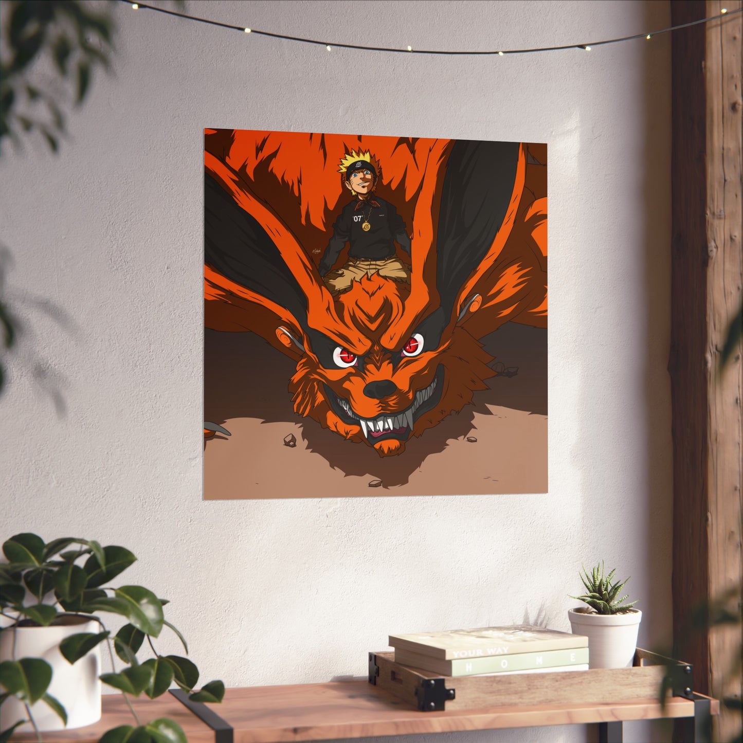 The Ninja and Fox Poster