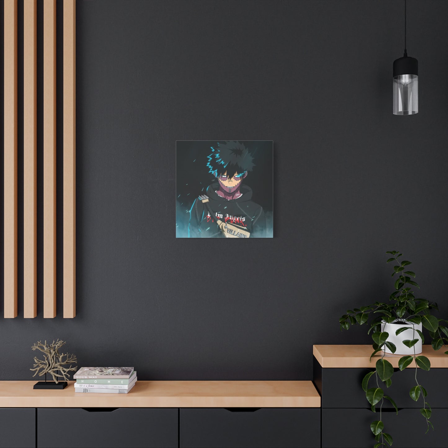 The Blue Flame Canvas