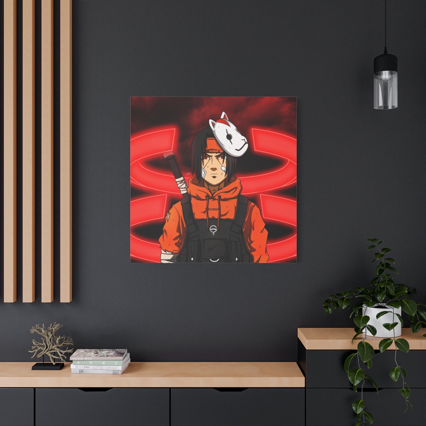 Silent Crow Canvas