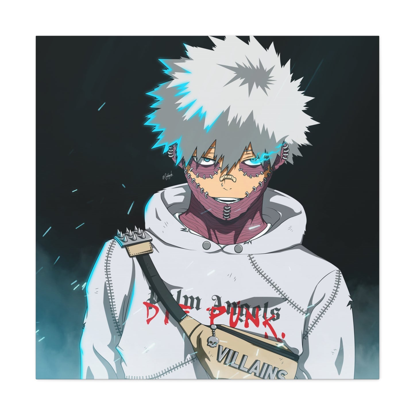 The White Dusk Canvas