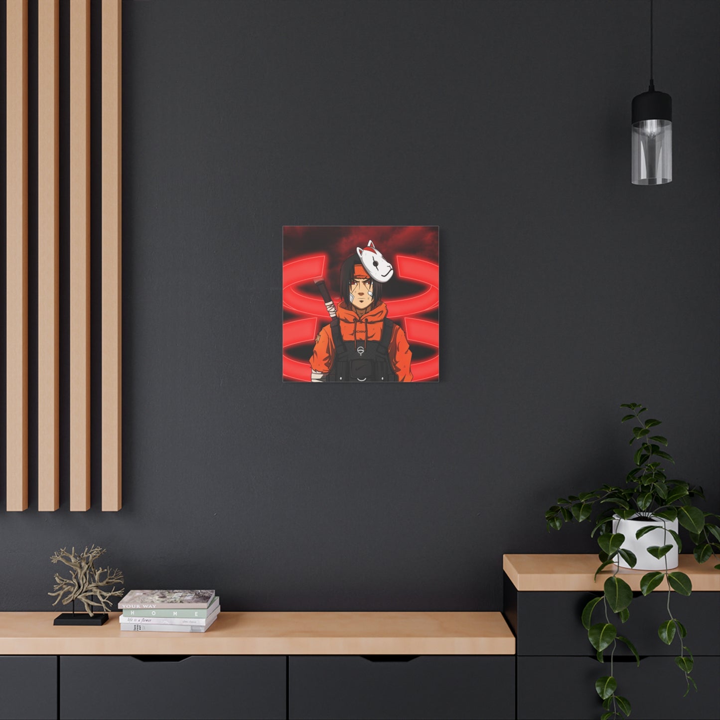 Silent Crow Canvas