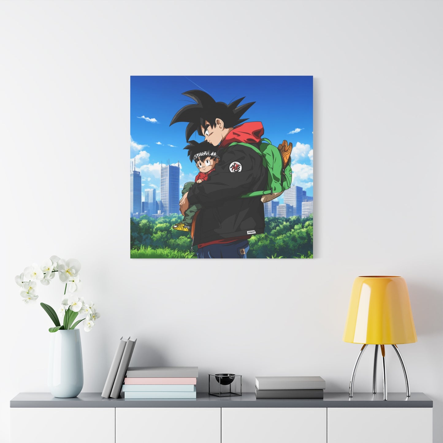 Father and Son Canvas