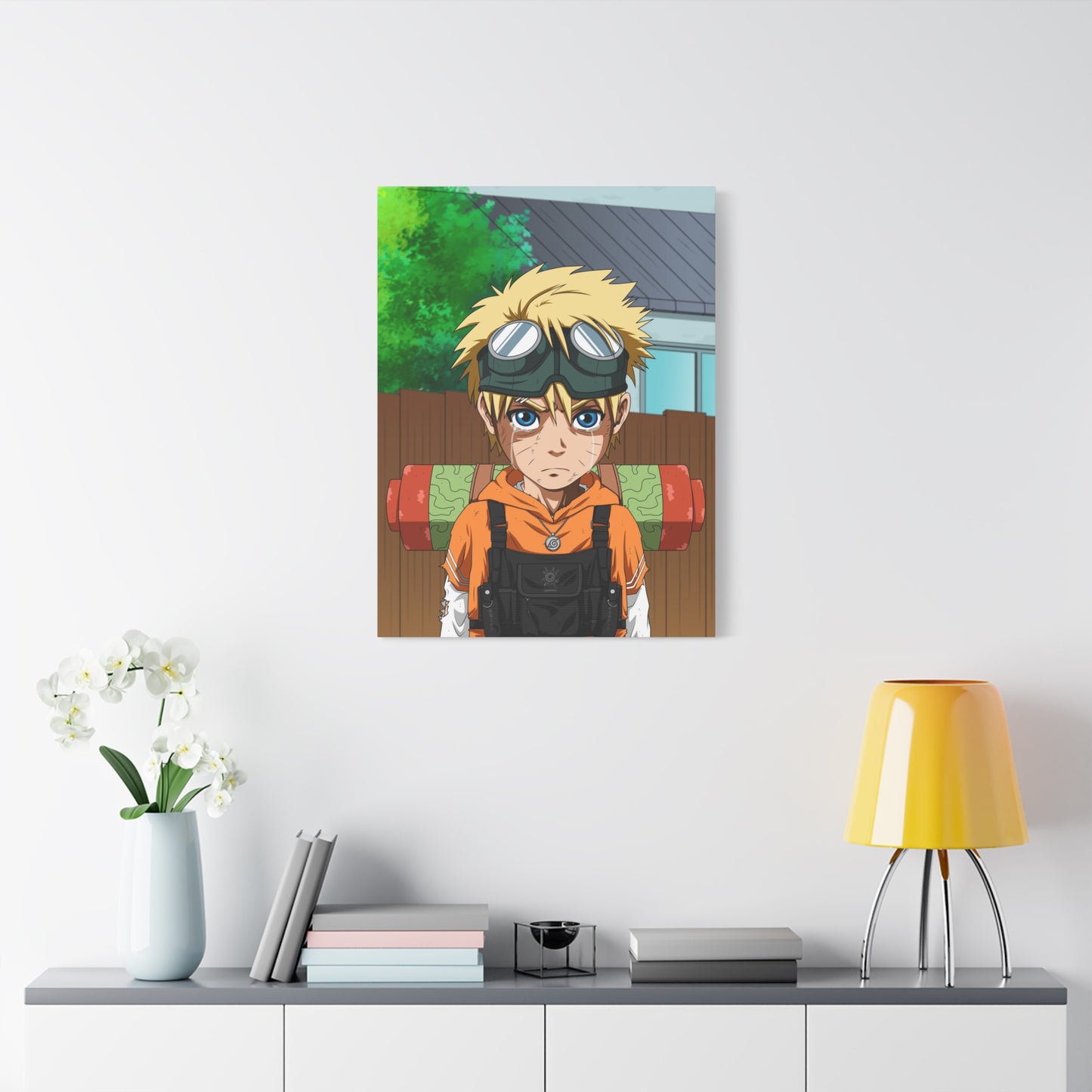 The Orange Spark Canvas