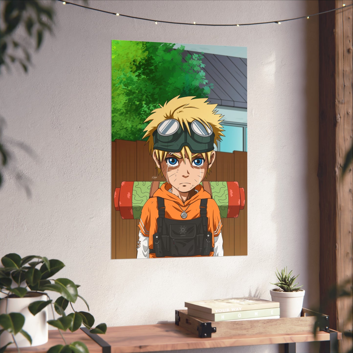 The Orange Spark Poster