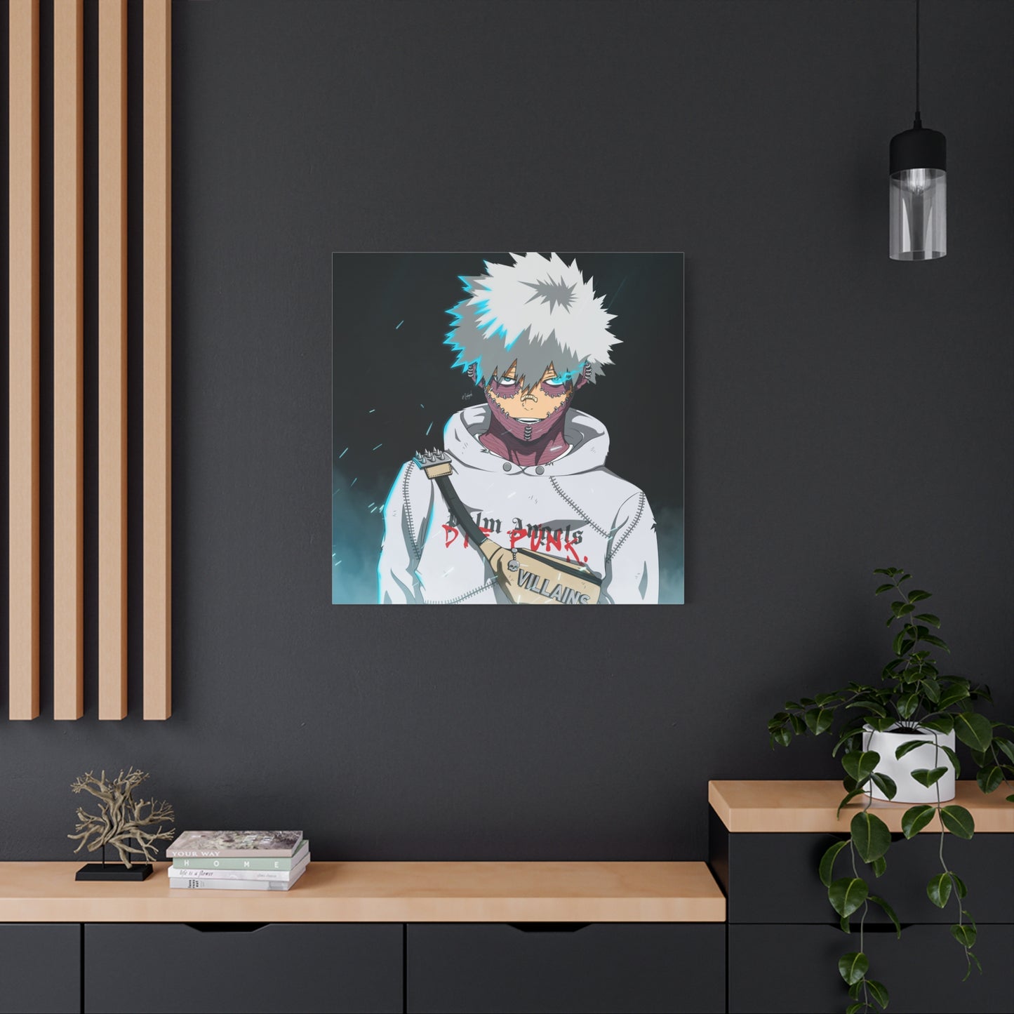 The White Dusk Canvas