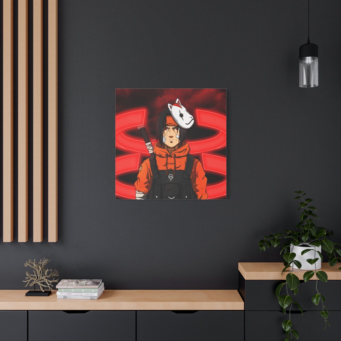 Silent Crow Canvas