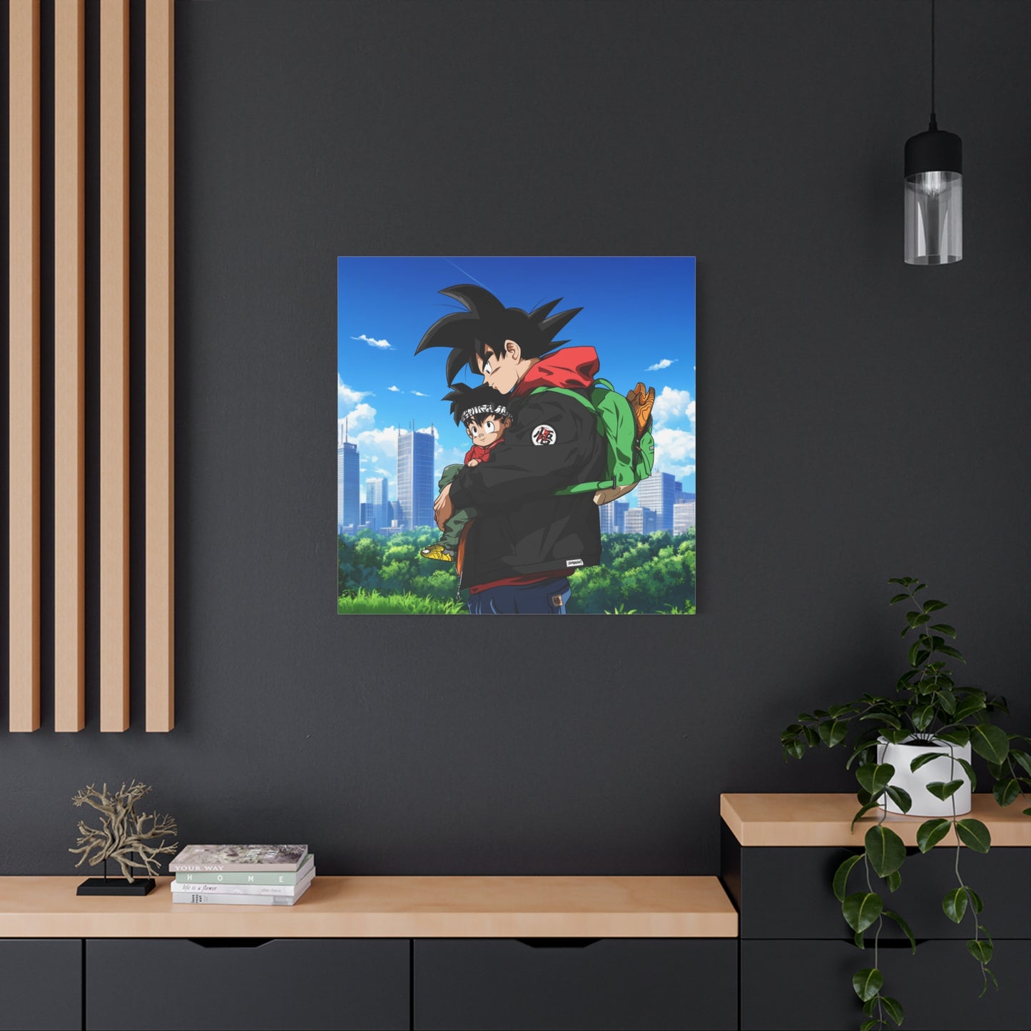 Father and Son Canvas