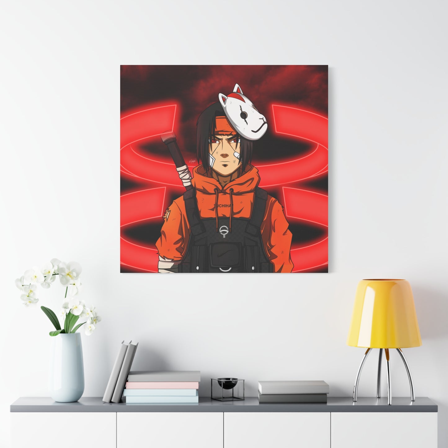 Silent Crow Canvas