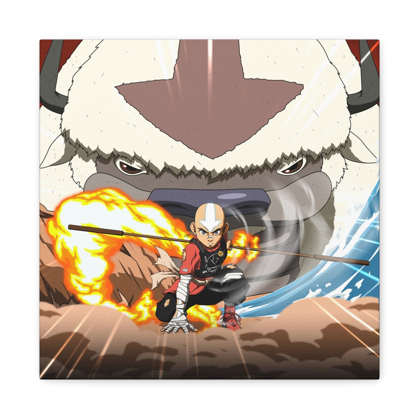 Master of the Elements Canvas