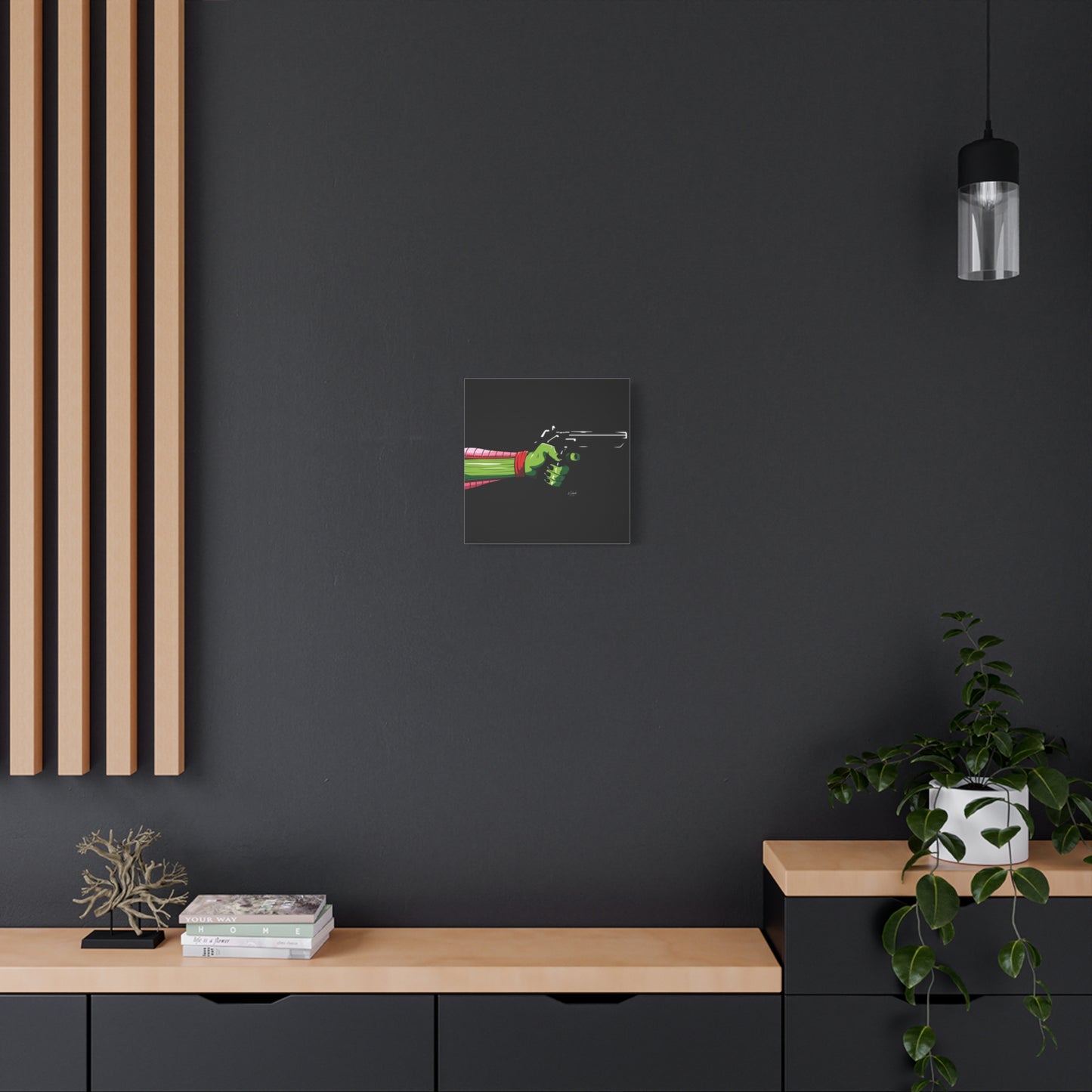 Namek Gun Canvas