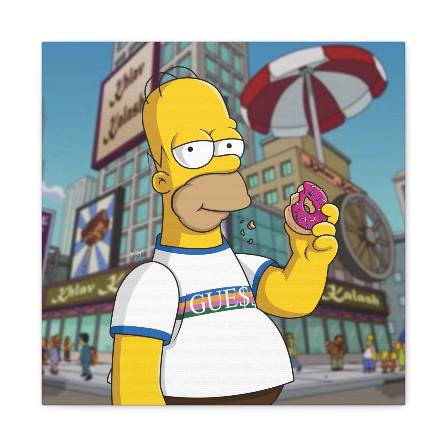 Mister Donut Canvas