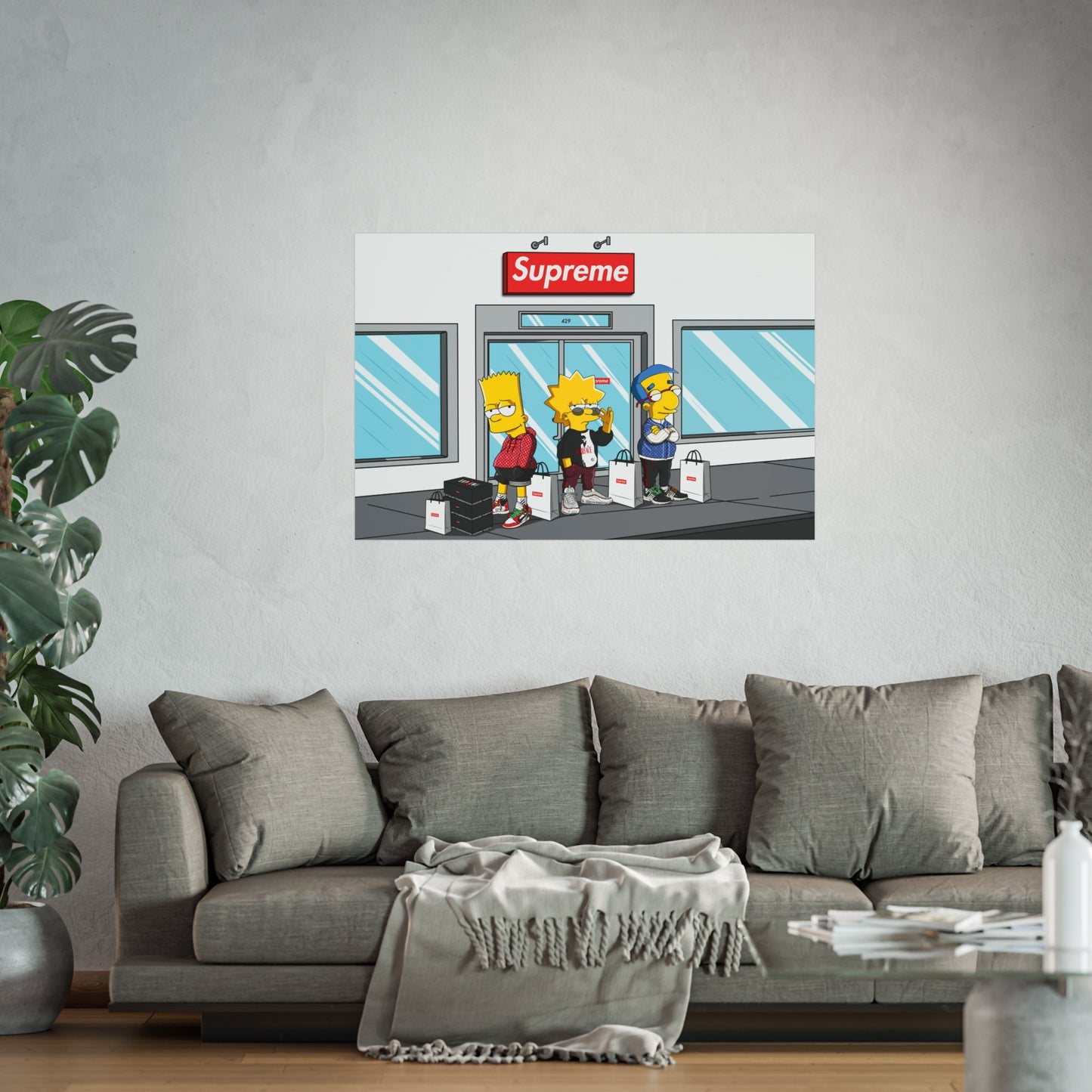 Springfield Streets Poster
