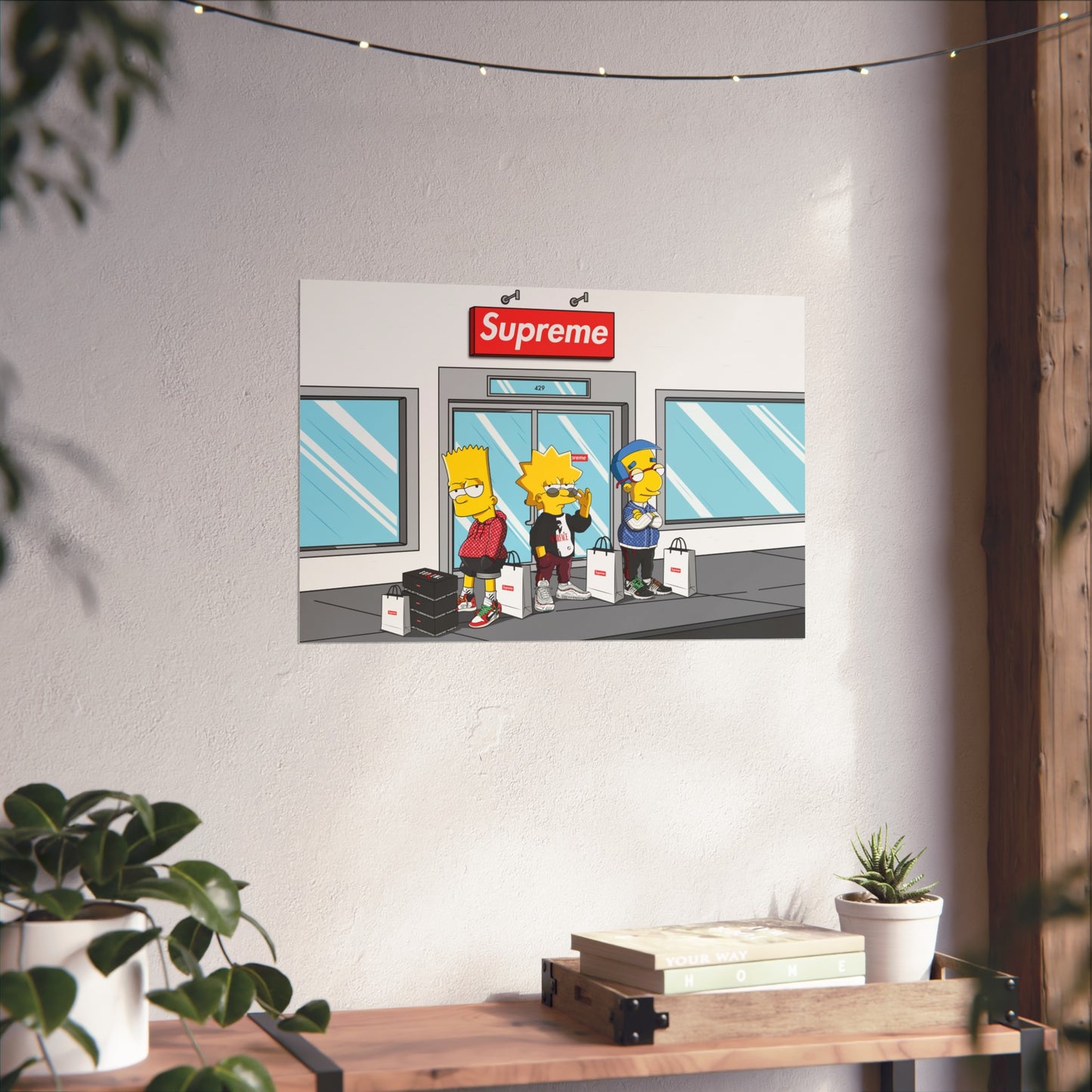 Springfield Streets Poster