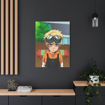The Orange Spark Canvas