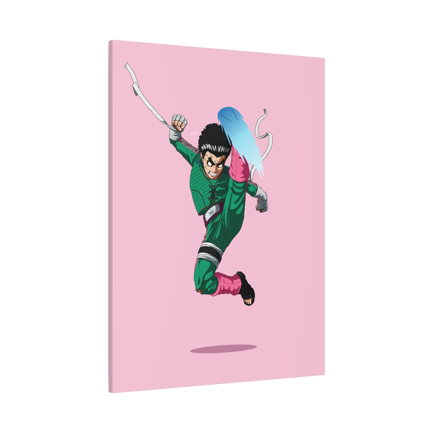 Green Hurricane Canvas