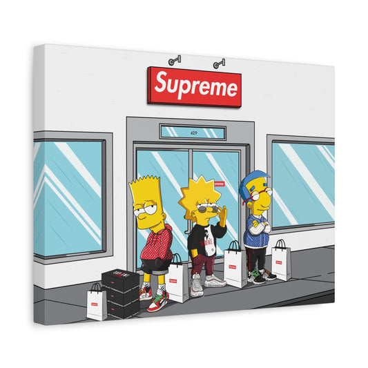 Springfield Streets Canvas