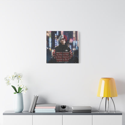 The Snowflame Kid Canvas