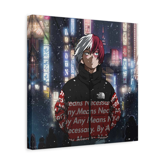 The Snowflame Kid Canvas
