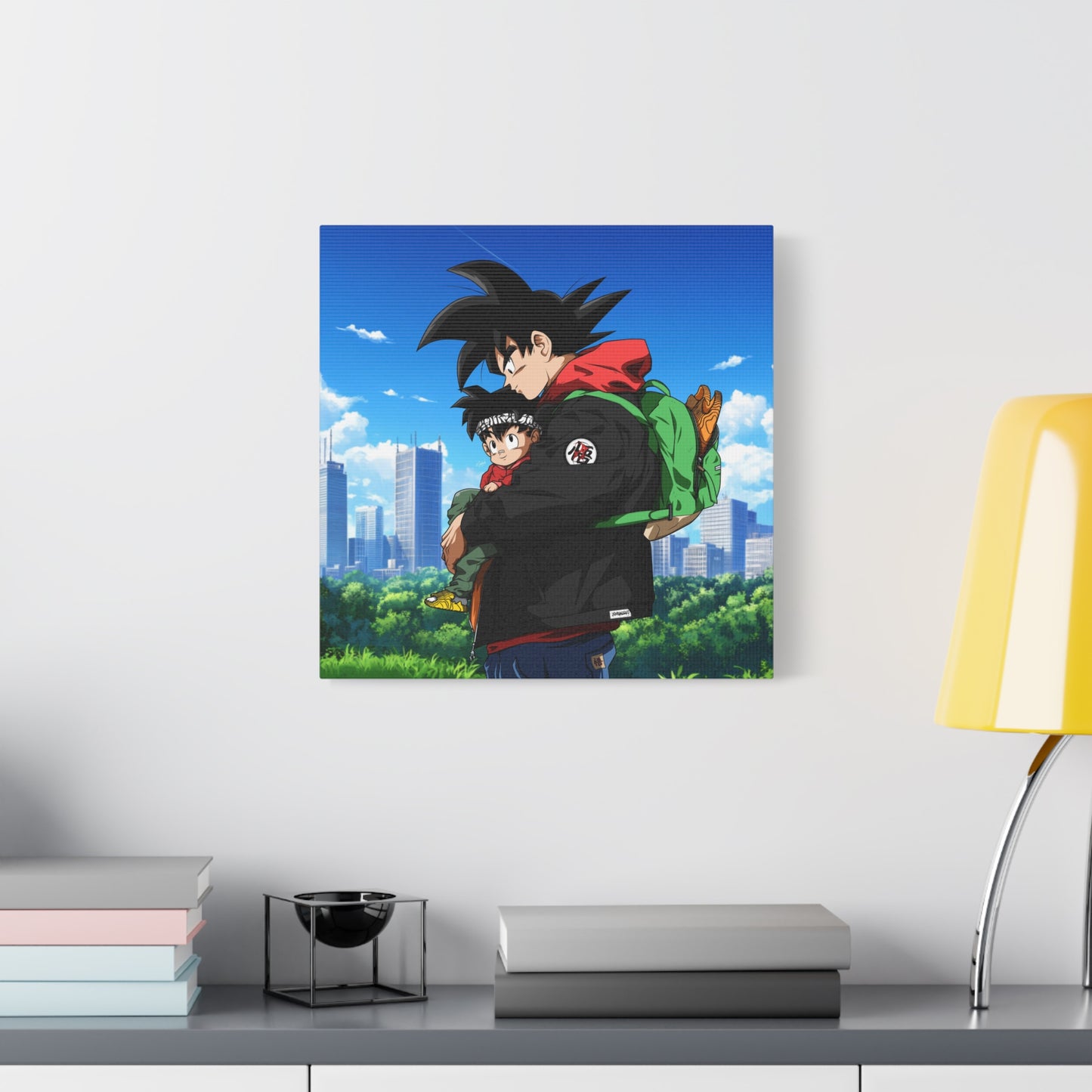 Father and Son Canvas