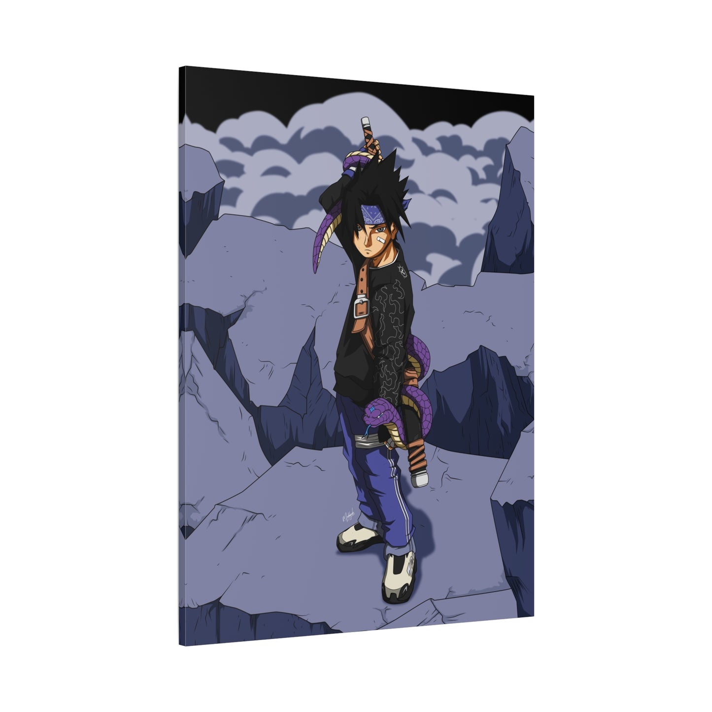 The Silent Storm Canvas