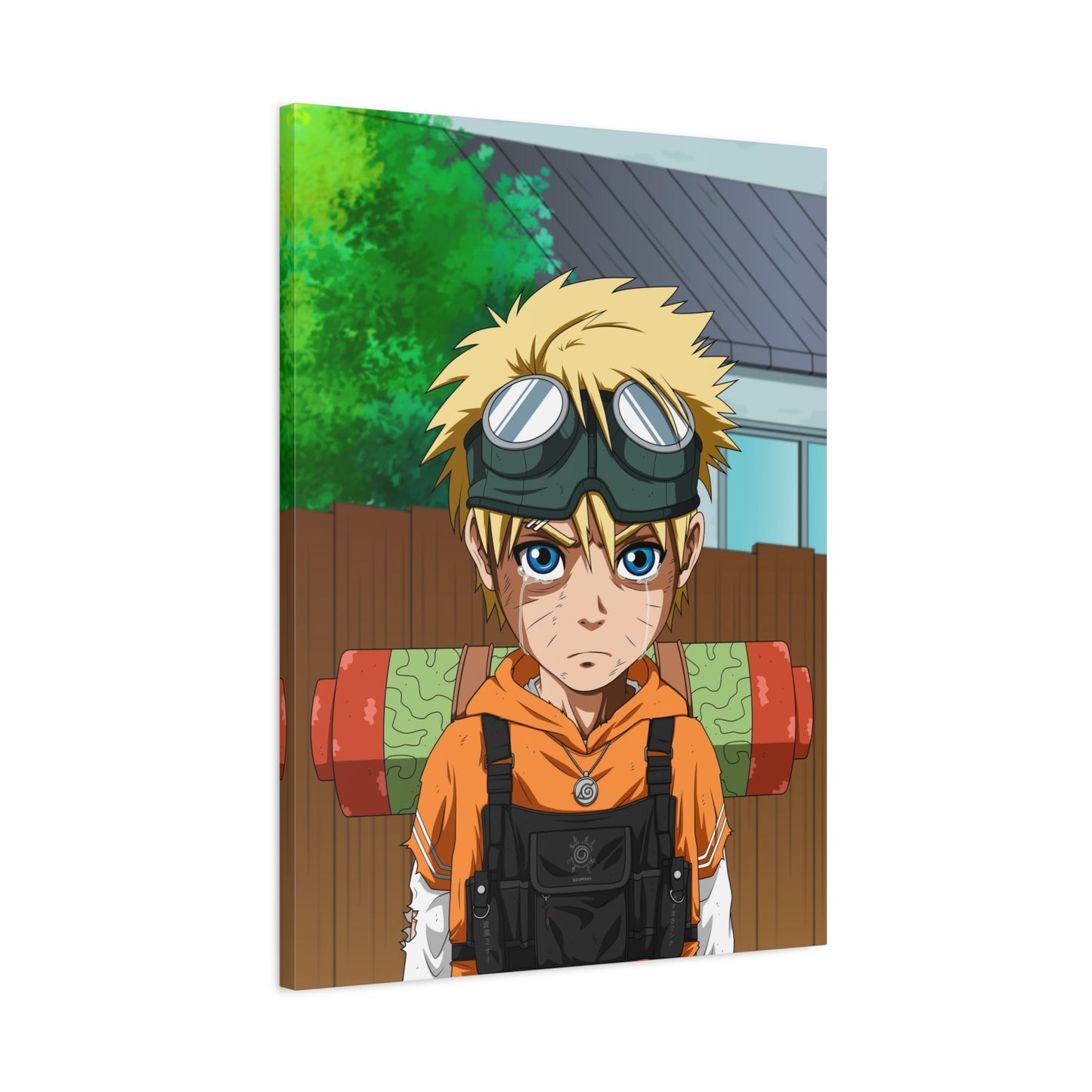 The Orange Spark Canvas