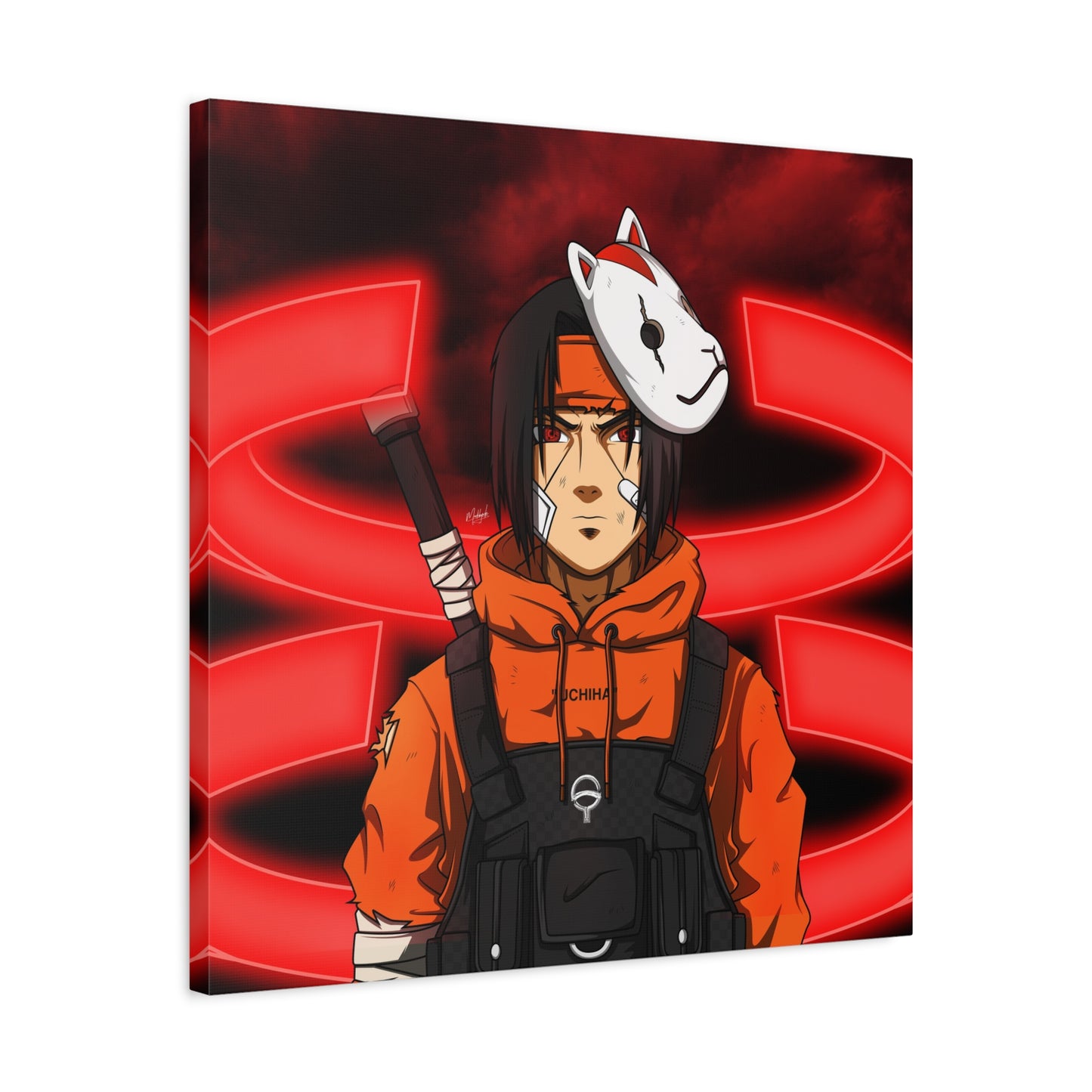 Silent Crow Canvas