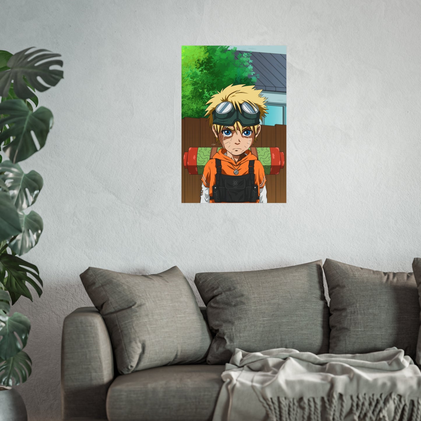 The Orange Spark Poster